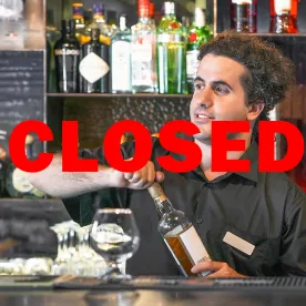 UK Closures Coronavirus Licensed Premises