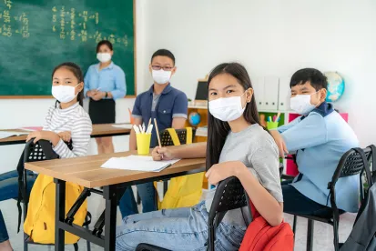 Vaccinated Employees in School, OSHA school guidance, OSHA school mask guidance 
