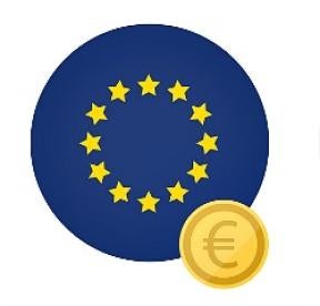 EU stars & Euro Symbol