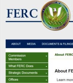 Federal Energy Regulatory Commission FERC PURPA Regulation