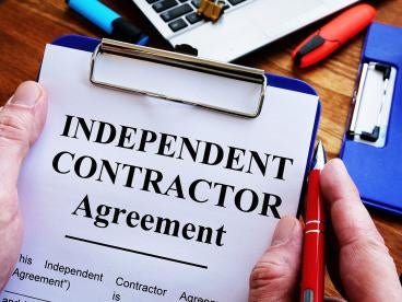 independent contractor ABC test exemptions