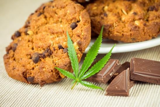 cannabidiol infused products like cookies and chocolate
