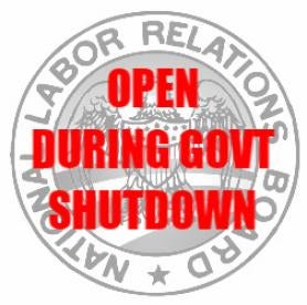 NLRB Open During Shutdown