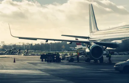 Flights on a tarmac similar to Airbus 