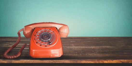 retro old fashioned red telephone, TCPA litigation