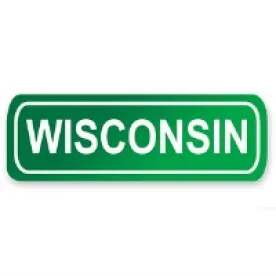 Wisconsin state sign 