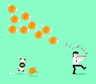 money comes to those with their best interest at heart