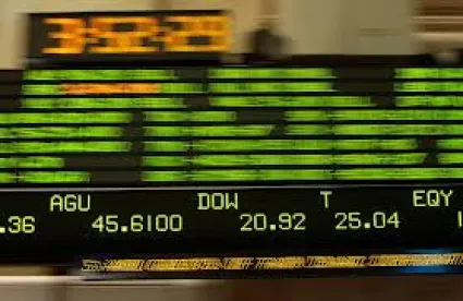 trade on the stock market floor