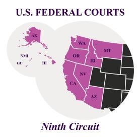 9th circuit court district of the US