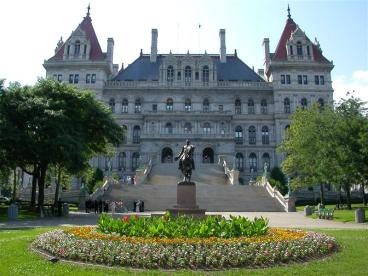 New  York State Capital building