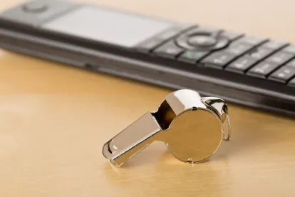 Whistle by a keyboard