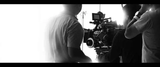 filming a production for worldwide distribution