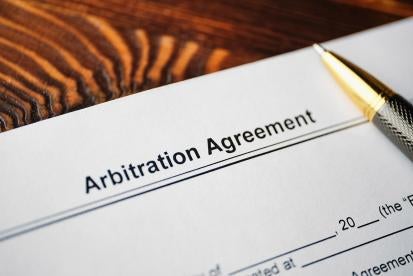 Arbitration Agreement included with Mailed Credit Card