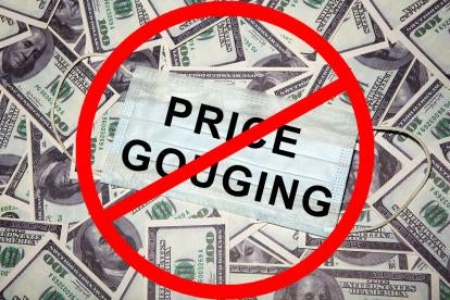 Price Gouging Actions in FL, DC, TN