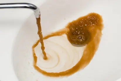 dirty drinking water
