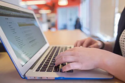 hands on computer 