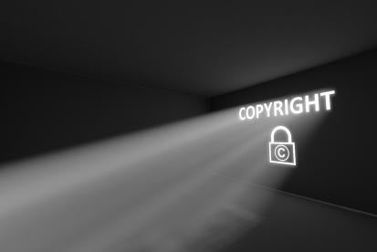 copyright on projector 
