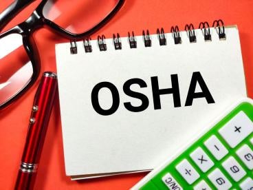DOL OSHA walkthroughs