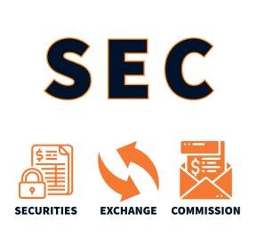 Securities & Exchange Commission sticker