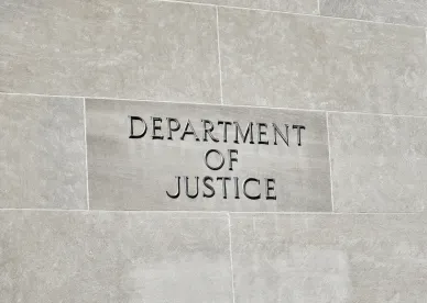Department of Justice Antitrust Division