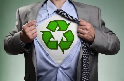 When can you advertise something as recyclable 