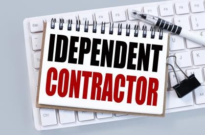 Independent Contractor Classification Rules May Change