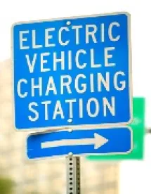 Electric Vehicle Charging Station sign