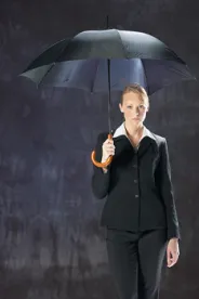 Woman and Umbrella