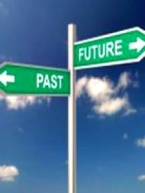 Past Future Street Sign