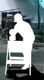 Construction worker graphic
