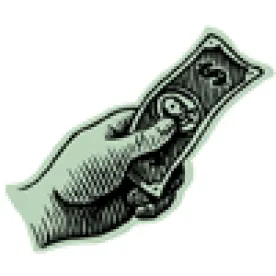Hand Holding Money