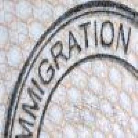 immigration stamp on australian employee passport