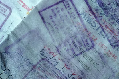 passport stamps