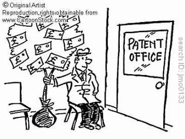 patent office sign