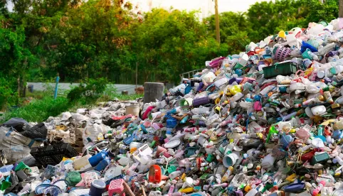 Recycled thermoplastics out of Landfills