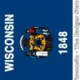 Wisconsin state flag 