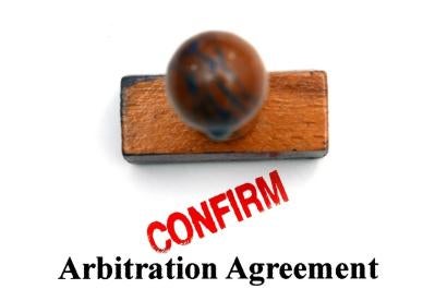 arbitration agreement stamp, ADR, circuits split