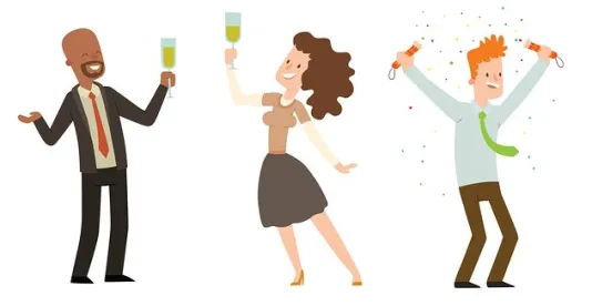 dancing people, nightclub, loss of property