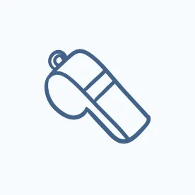 whistle outline, whistleblowing, SOX
