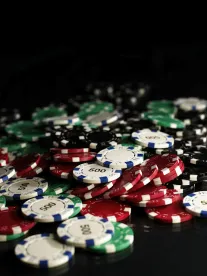 casino chips, gibraltar, uk