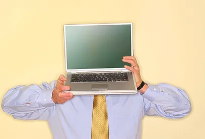 computer face law firm marketing website content