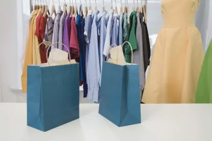 shopping bags, california, gap