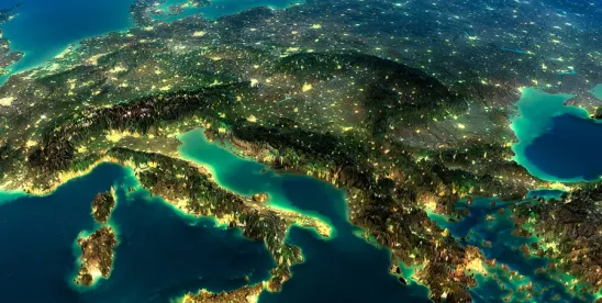 europe at night, france, brexit, macron