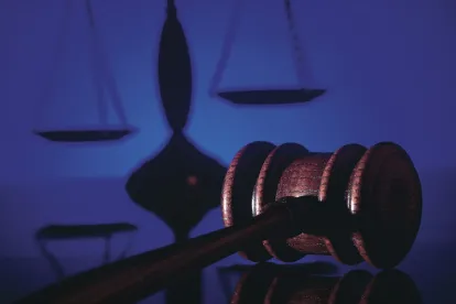 gavel and scales, california, scienter