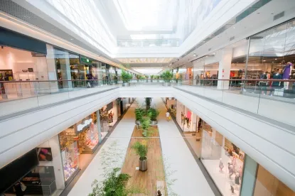 mall interior, health club