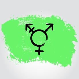 transgender symbol, nonbinary gender, california