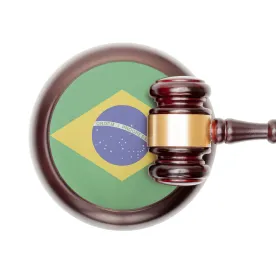 gavel, flag, brazil