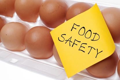 eggs, sticky note, carton, safety