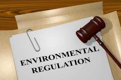 environmental regulation enforcement defense