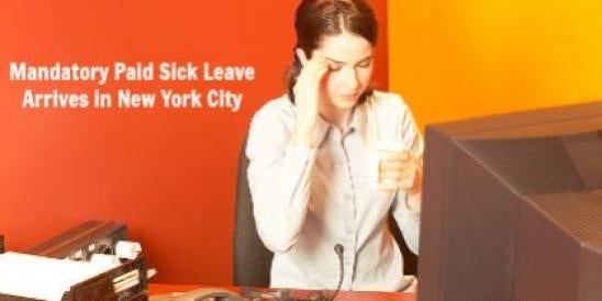 Paid Sick Leave Laws Enacted in U.S. State and Local Elections